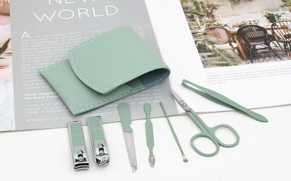 16-Piece Manicure & Pedicure Kit Premium Stainless Steel Nail Care Set