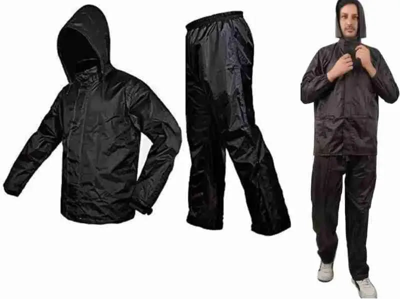 Ultimate Rain Protection: Waterproof Jacket & Pant Set - Lightweight & Durable