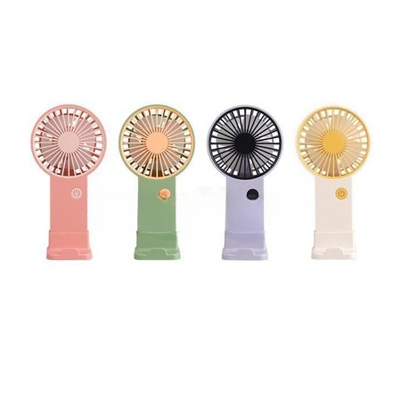 Portable Mini Rechargeable Fan Single Speed Air Cooler for Summer Use