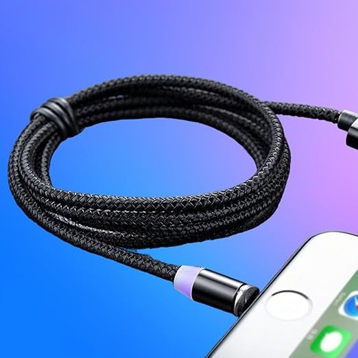 3-in-1 Magnetic Fast Charging Cable | Micro USB, Type-C & iPhone |