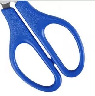 6-Inch Plastic Handle Scissors Lightweight, Sharp Blades for School, Office &