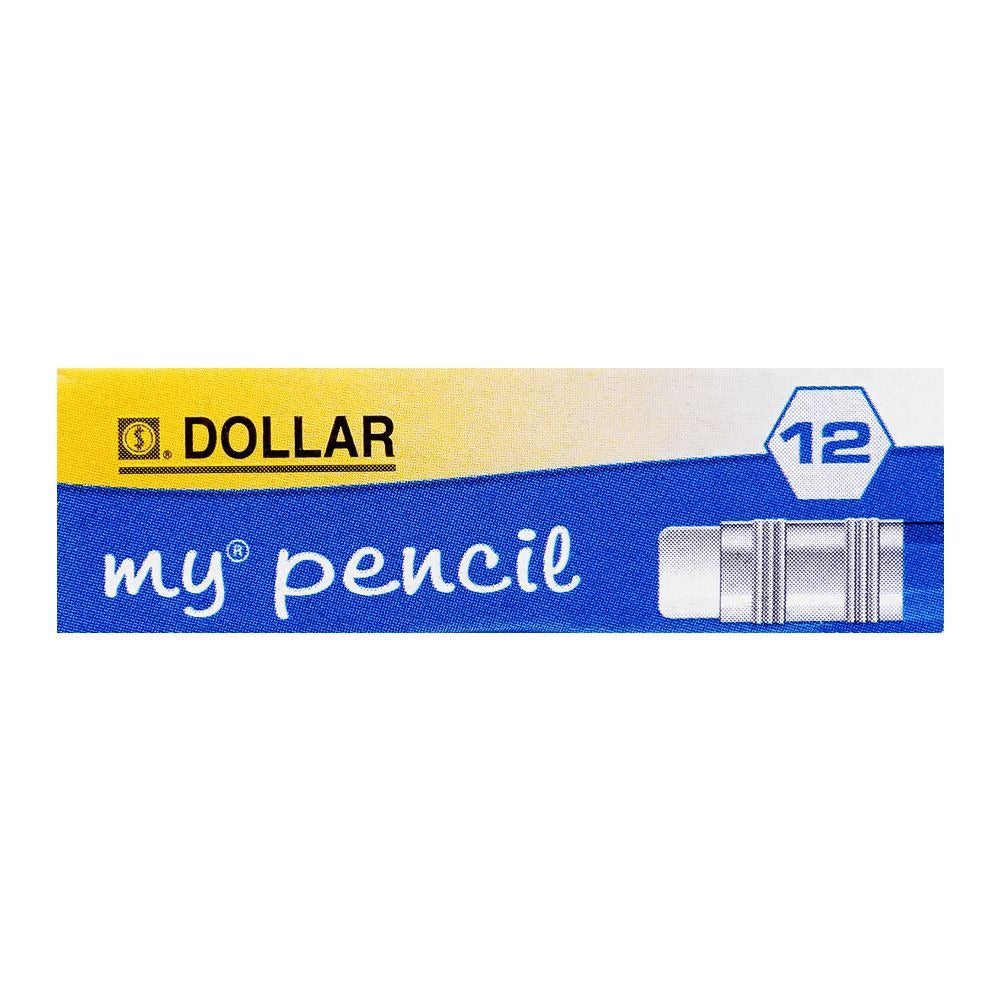 My Pencil with Eraser Pack of 12 | Smooth Writing, Durable,