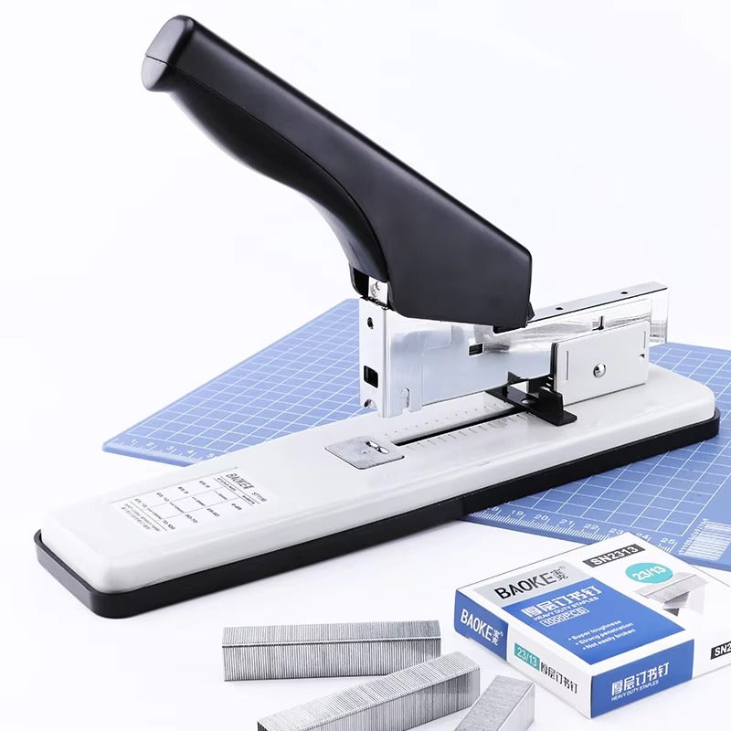Heavy Duty Stapler Machine Staples 100, 150 & 200 Sheets, Metal