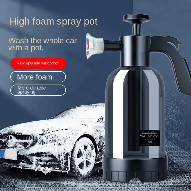 Hand Pump Foam Car Wash Sprayer Bottle Air Pressure Sprayer Car Cleaning