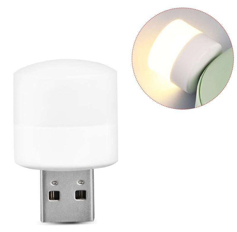 7 Pcs Mini USB LED Light Bulbs Portable Plug-in Night Lamps