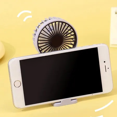 Portable Mini Rechargeable Fan Single Speed Air Cooler for Summer Use