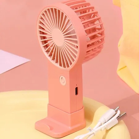 Portable Mini Rechargeable Fan Single Speed Air Cooler for Summer Use