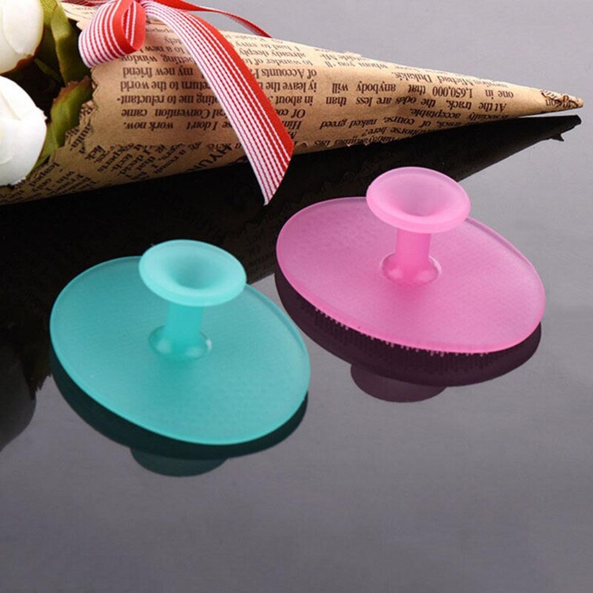 Soft Silicone Face Cleansing Brush Pad Gentle Facial Washing & Exfoliating