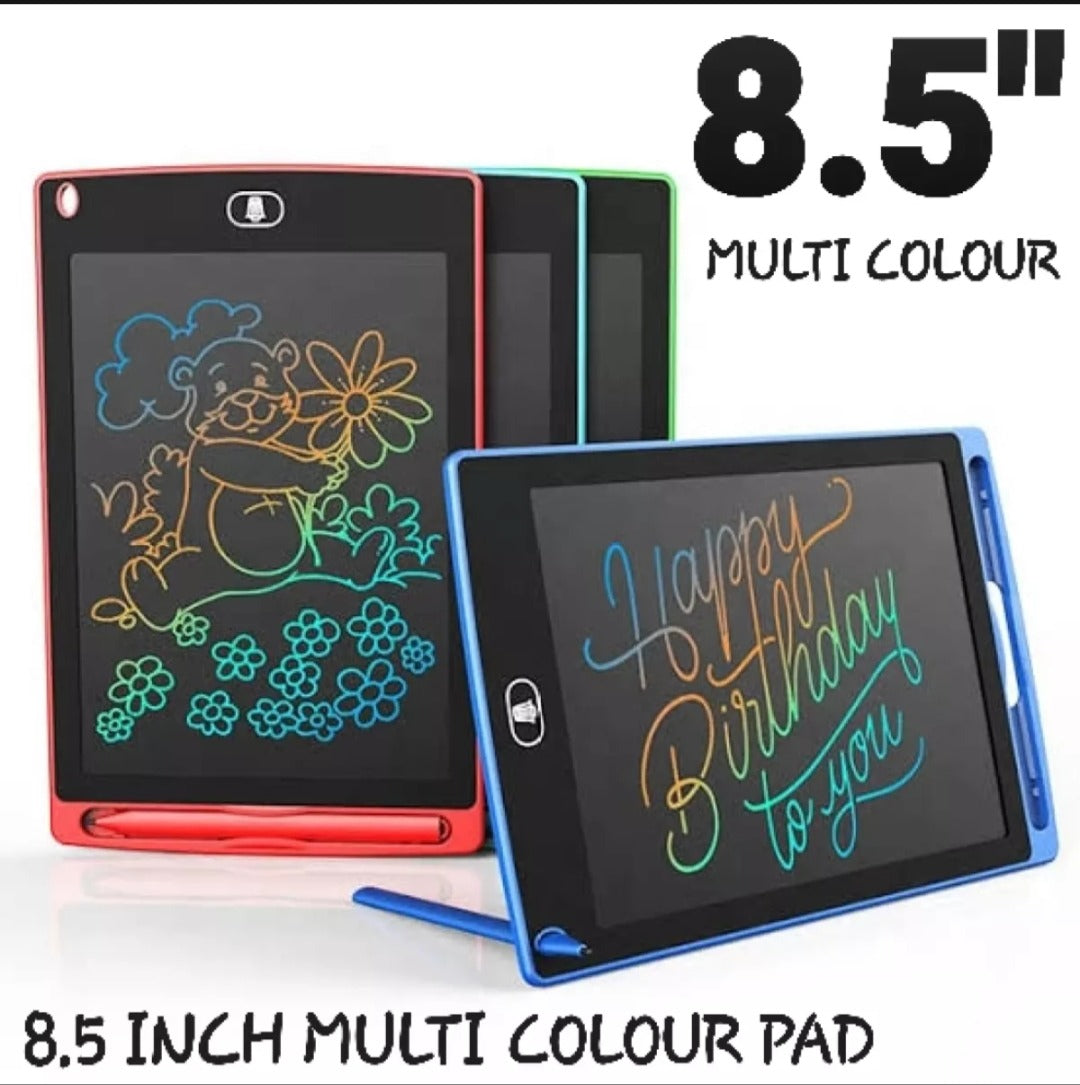 Writing LCD Drawing 8.5 Inch Multicolor Screen Tablet Available in 10inch, 12inch