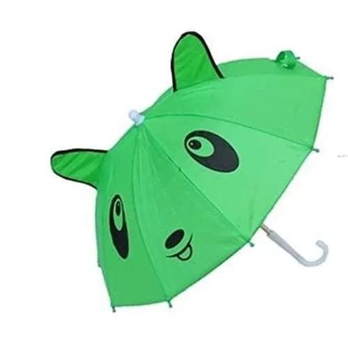Small Kids Cartoon Umbrella Multicolor, Random Shape & Design, Lightweight &