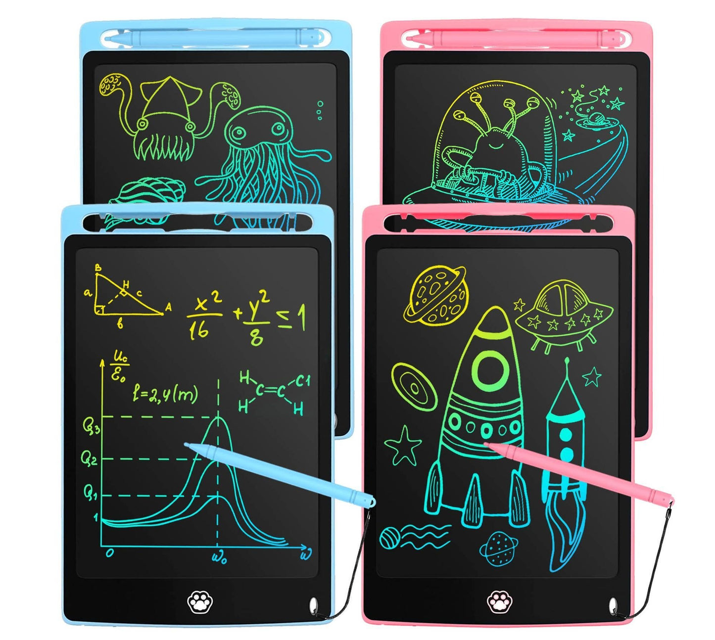 Writing LCD Drawing 8.5 Inch Multicolor Screen Tablet Available in 10inch, 12inch