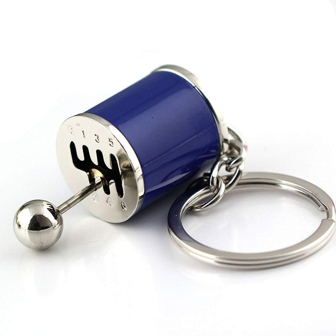 Car Gearbox Manual Transmission Lever Keychain Metal Pendant Keyring | Key-Chain