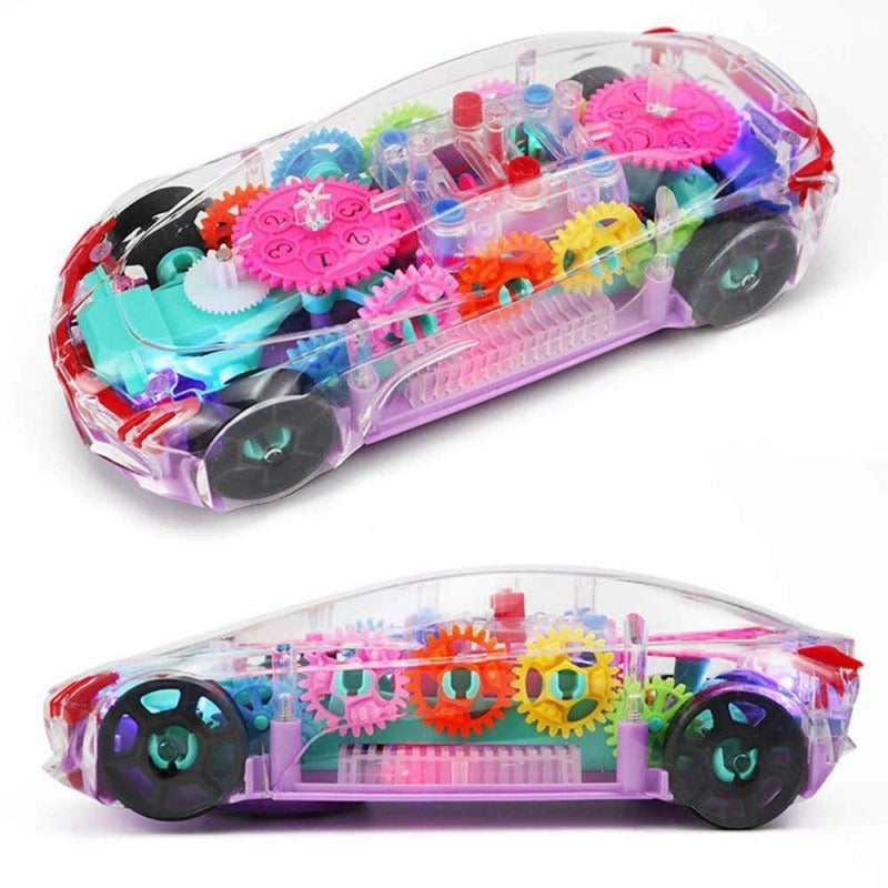 360° Rotating Future Musical Car Toy with Lights For Kids, Boys