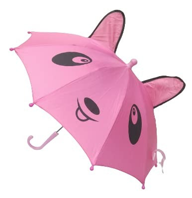 Small Kids Cartoon Umbrella Multicolor, Random Shape & Design, Lightweight &