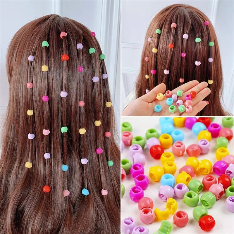 30 PCS Baby Girls Hairpins Cute Candy Color Mini Hair Clips