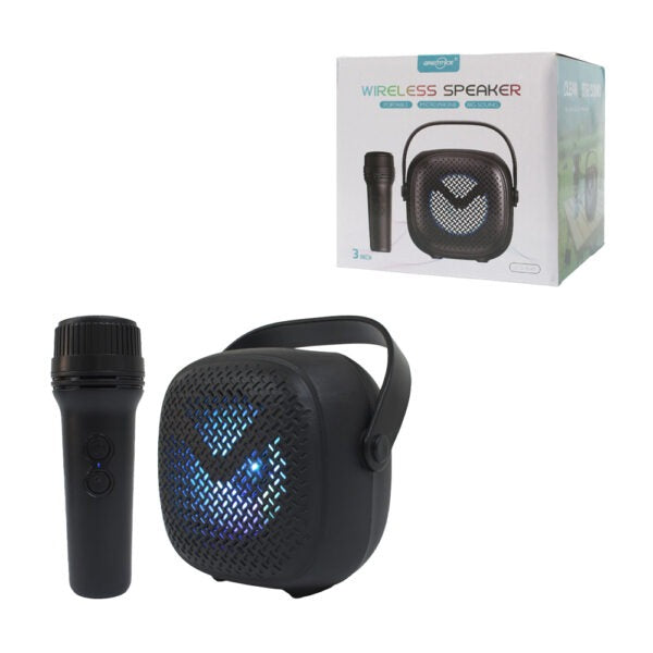 GREATNICE WIRELESS SPEAKER PORTABLE MICROPHONE BIG SOUND VOICE CHANGER MIC HD SOUND