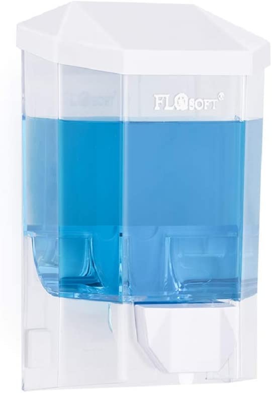 FLOSoft Wall Mounted Liquid Soap / Sanitiser / Shampoo Despencer (500 ML)