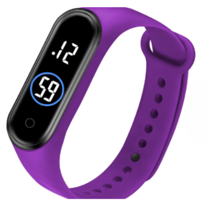 Latest M4 LED Watch Digital Sports Bracelet for Boys & Girls