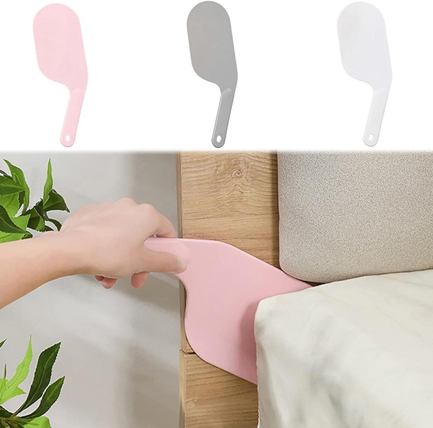 Bed Sheet Tucker Easy Bed-Making Tool for Neat, Wrinkle-Free Sheets (
