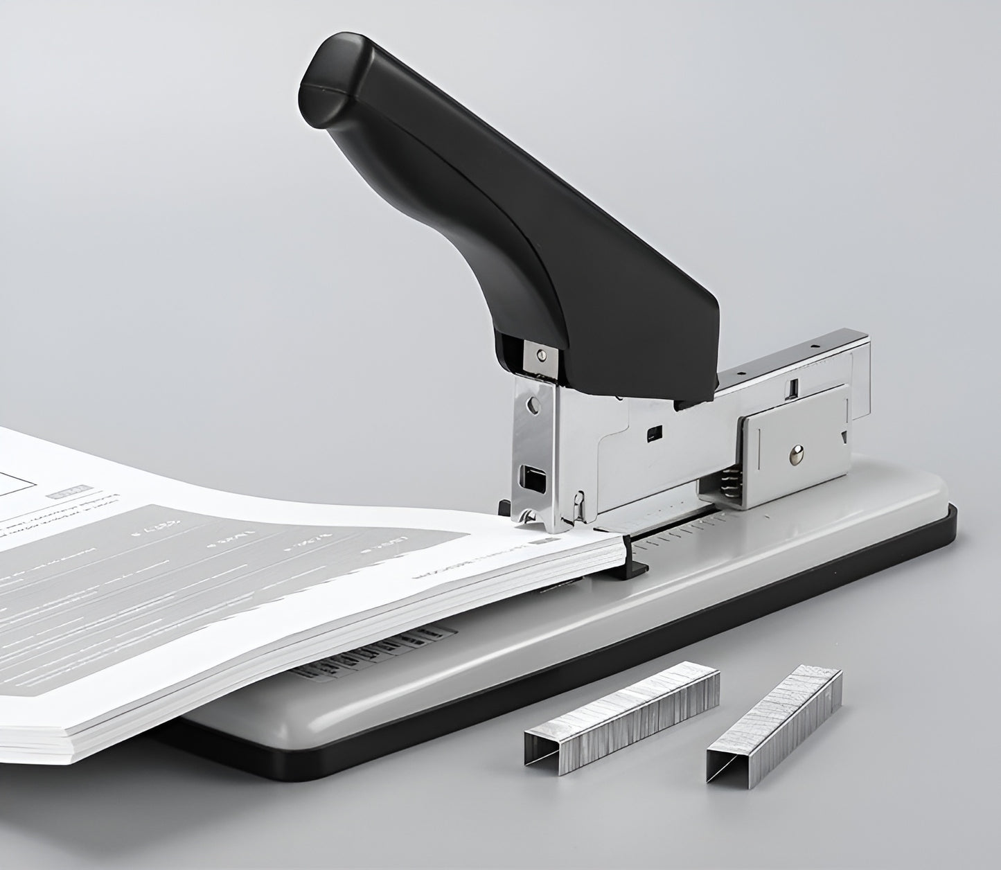 Heavy Duty Stapler Machine Staples 100, 150 & 200 Sheets, Metal