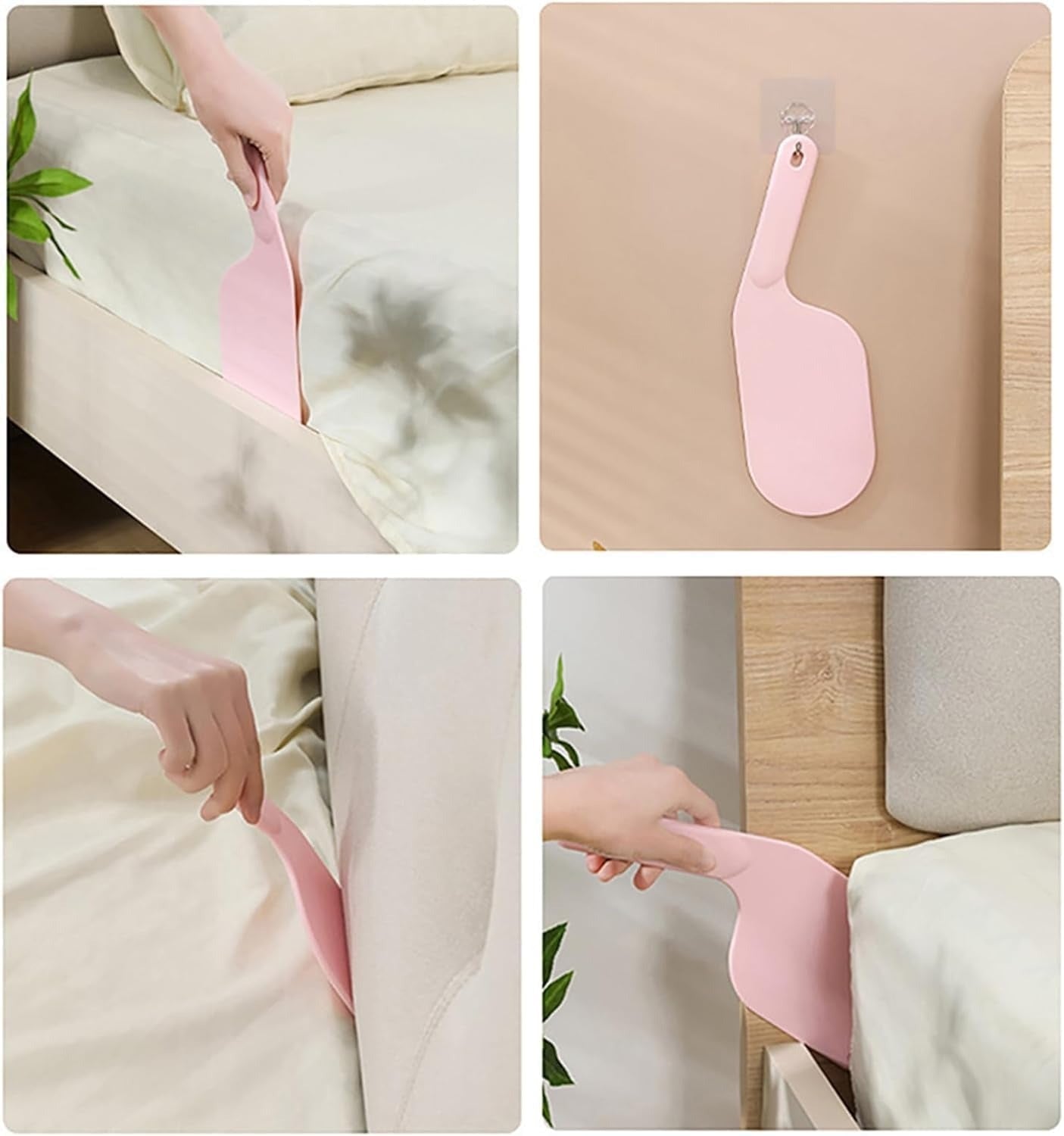 Bed Sheet Tucker Easy Bed-Making Tool for Neat, Wrinkle-Free Sheets (