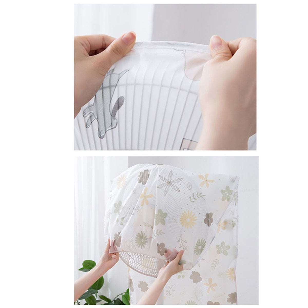 High Quality Dustproof All-inclusive Electric Fan Dust Cover Household Floor Fan Cover