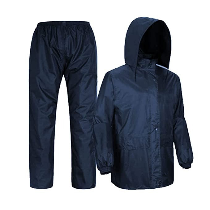 Ultimate Rain Protection: Waterproof Jacket & Pant Set - Lightweight & Durable