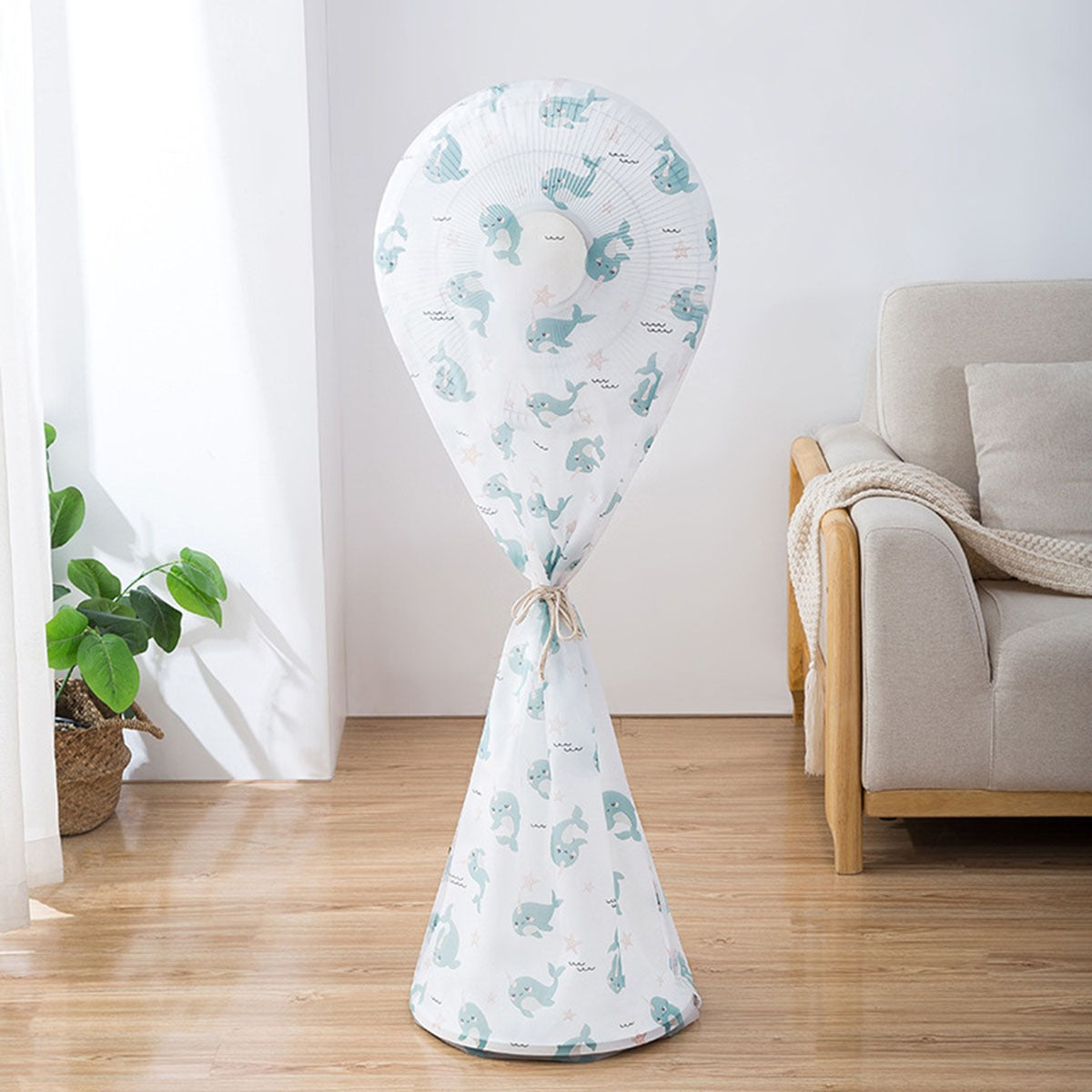 High Quality Dustproof All-inclusive Electric Fan Dust Cover Household Floor Fan Cover
