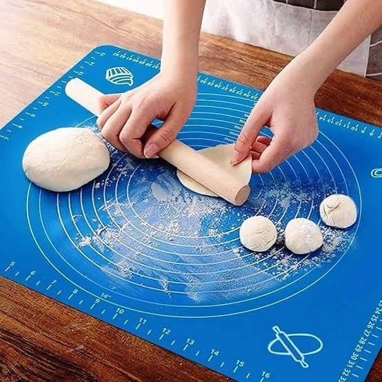 Non-Stick Silicone Baking roti Mat large size With Measurements Heat Resistant Cookie