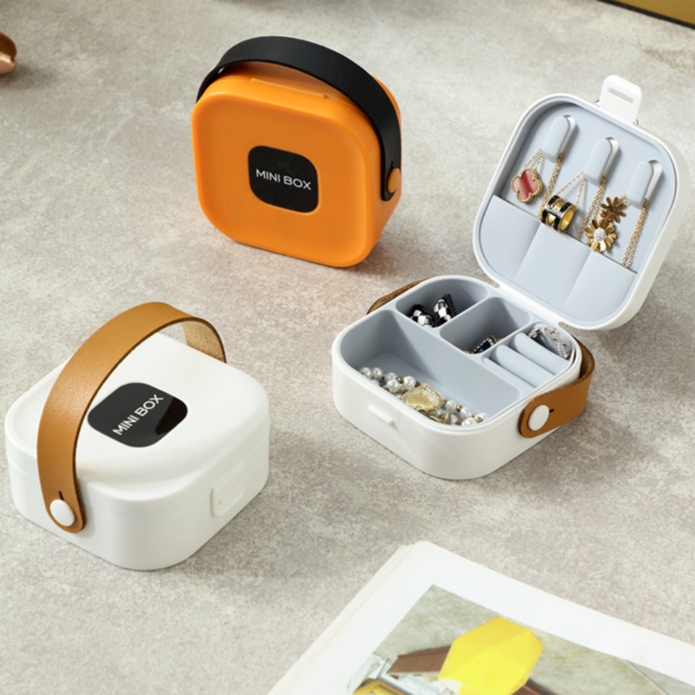 Jewelry Organizer Box | Portable Jewelry Storage Box | Sleek | Portable
