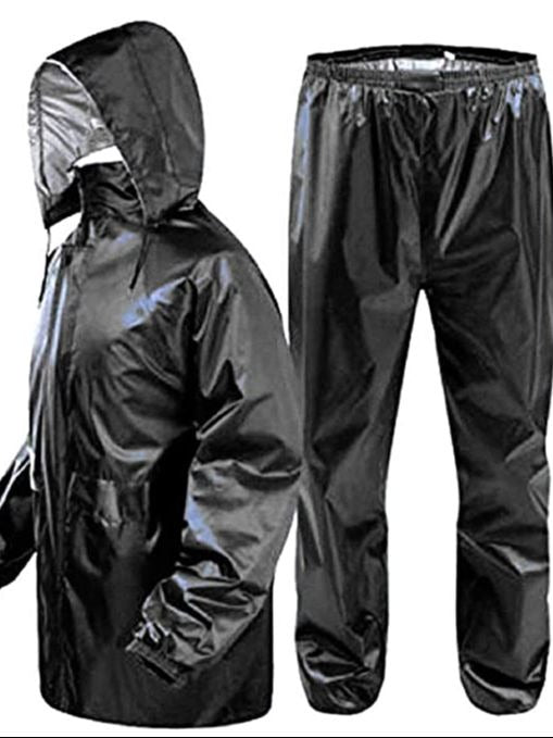 Ultimate Rain Protection: Waterproof Jacket & Pant Set - Lightweight & Durable
