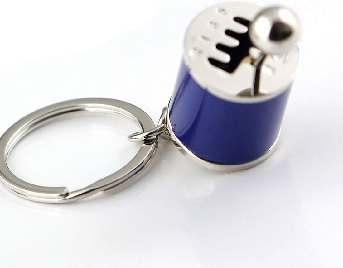 Car Gearbox Manual Transmission Lever Keychain Metal Pendant Keyring | Key-Chain