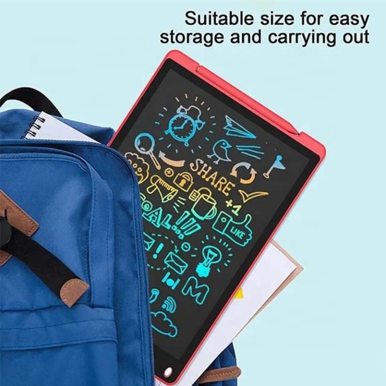 Multi-Color LCD Writing Tablet | Multi-Color Digital Drawing Pad | Erasable E-Writer