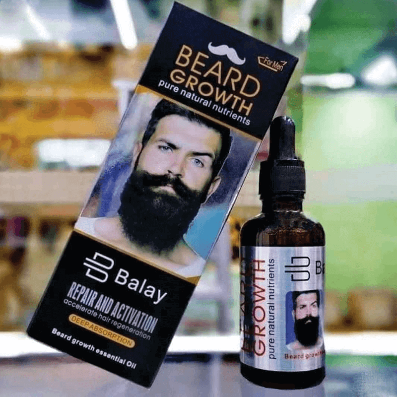 Get Balay Original Beard Growth Essential Oil for Men Pure Natural