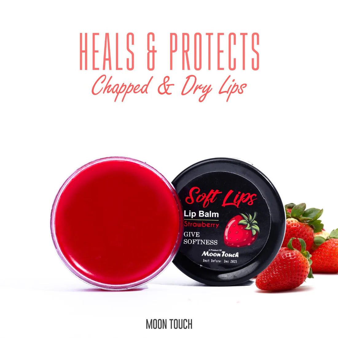 Lip Balm Small Give softness for Men and women