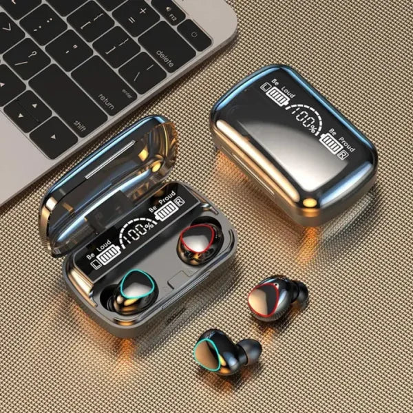 Deal pack of 2 - M10 Bluetooth Earbuds Damix & Air 31