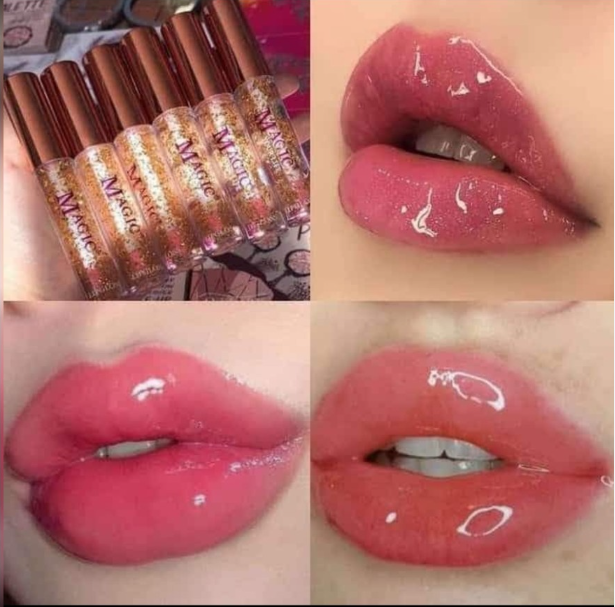 Magic Glossy Lip Oil | Color Changing Lip Gloss | Personalized Tint