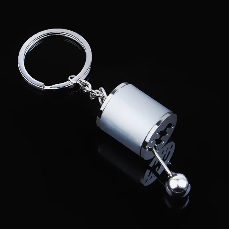 Car Gearbox Manual Transmission Lever Keychain Metal Pendant Keyring | Key-Chain