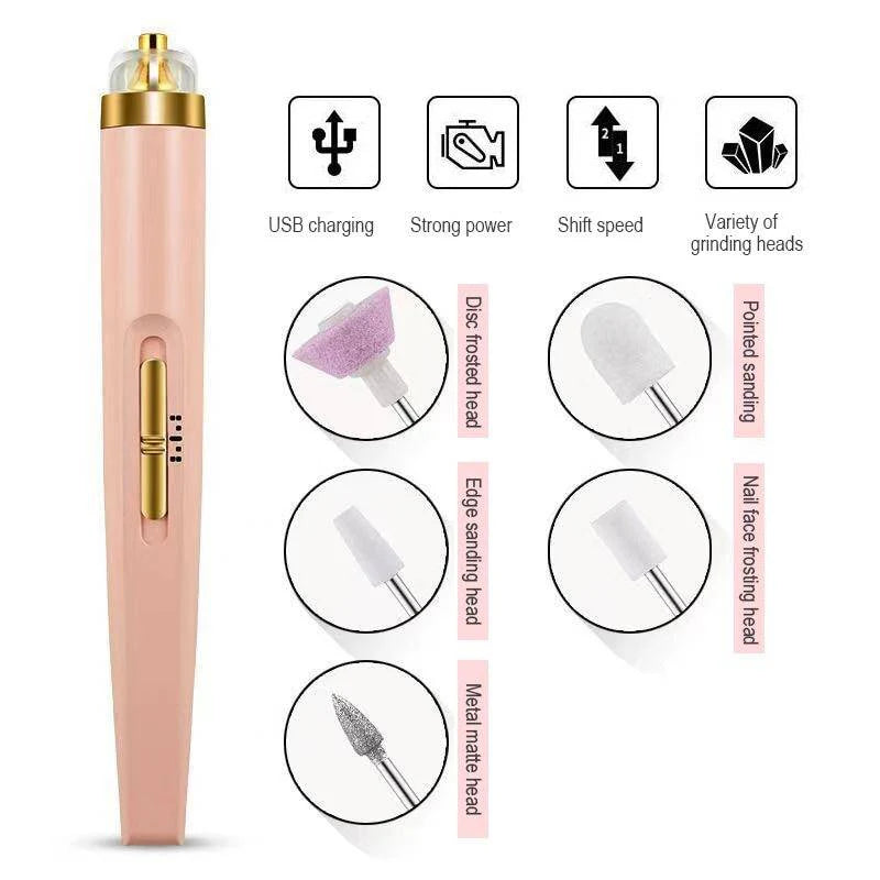 5 IN 1 Professional Manicure Nail | Salon Nail Finishing Touch |