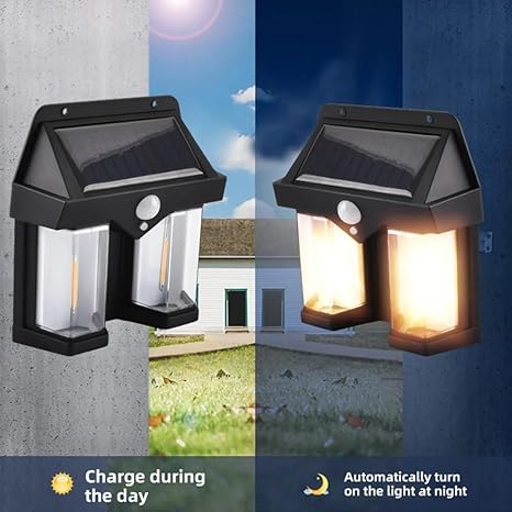 Deal pack of 2 - Solar Wall Lamp and Hand Pull Food