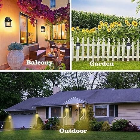 Deal pack of 2 - Solar Wall Lamp and Hand Pull Food