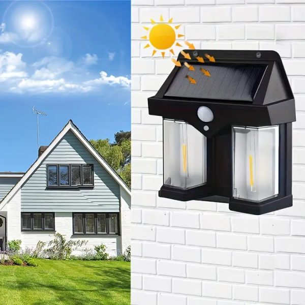 Deal pack of 2 - Solar Wall Lamp and Hand Pull Food