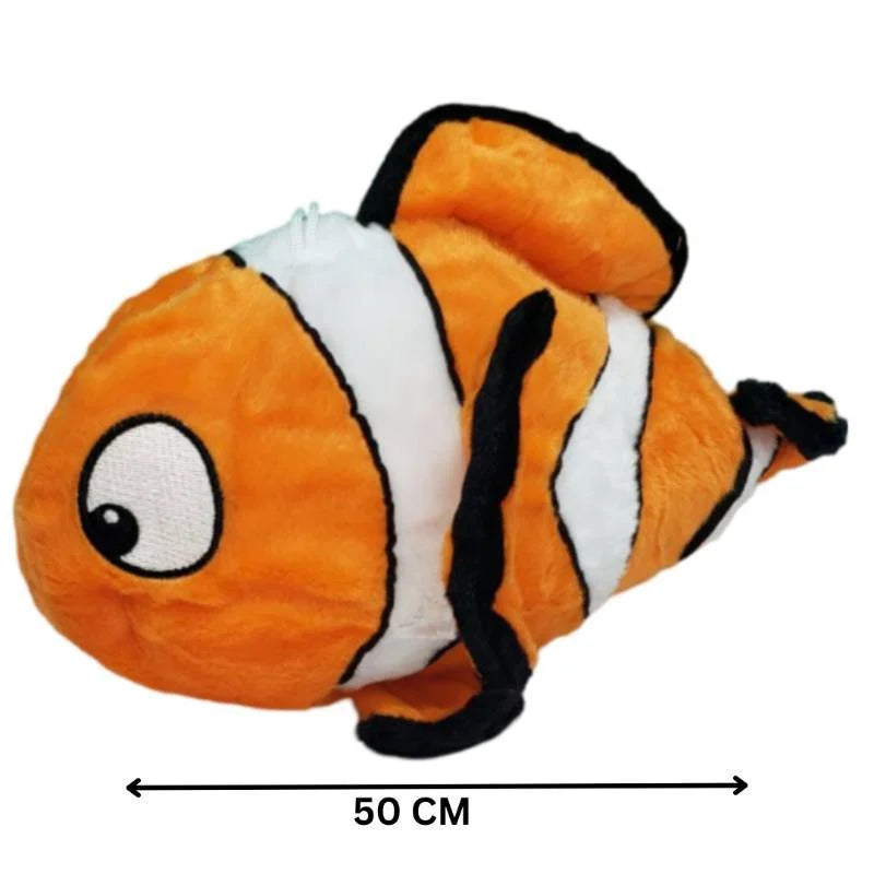 Nemo Fish Stuffed Plush Pillow Soft Sea Animal Cuddle Toy for