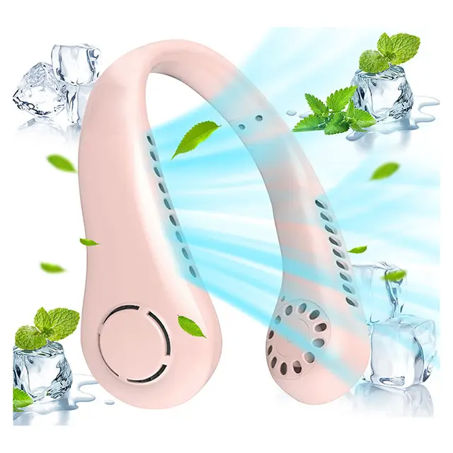 Arctic Air Hanging Neck Fan High Wind 3 Speed Adjustable USB Charging