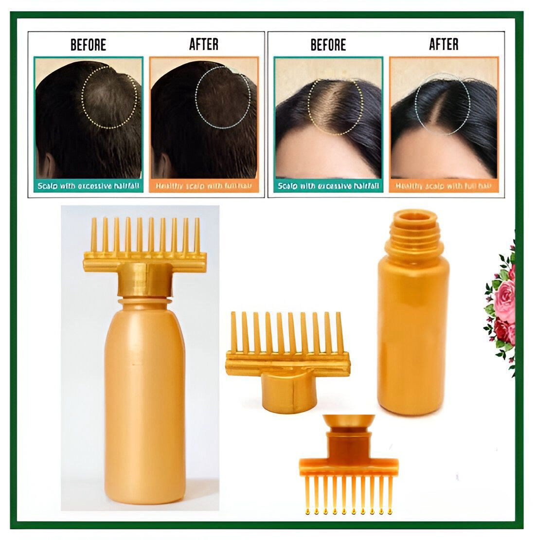 (Pack of 20) Hair dye bottle | Hair Oil Applicator Bottle, Root