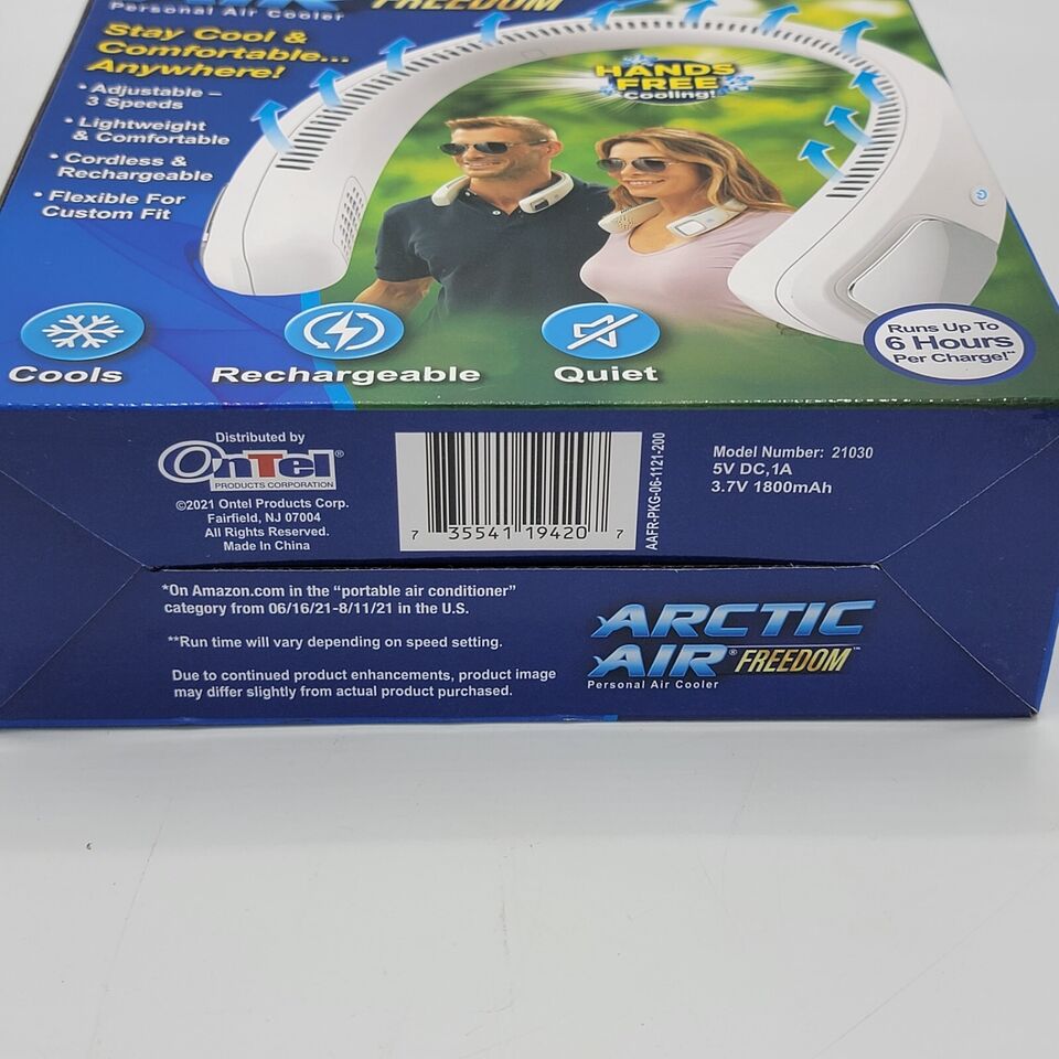 Neck Fan Personal Air Cooler 3 Speed Hand Free Neck Fan(random color