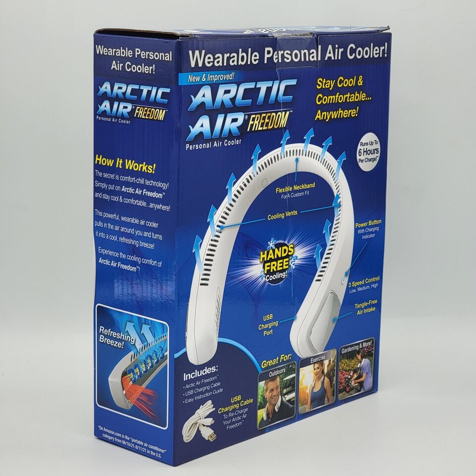 Neck Fan Personal Air Cooler 3 Speed Hand Free Neck Fan(random color