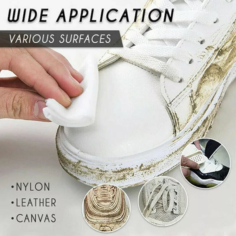Disposable Shoe Cleaning Wipes | Quick Shine Clean Wet Wipes (80 wipes