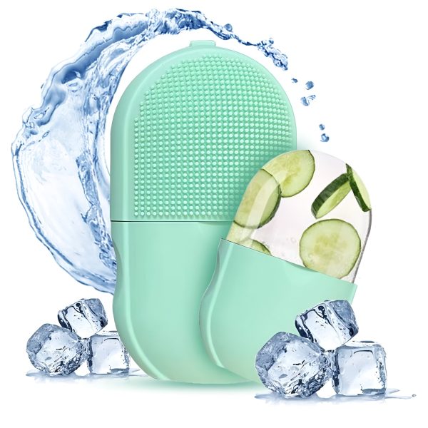 Combo Deal | Ice Roller Facial Massage | Silicone Cleansing Ice Lattice