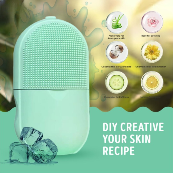 Combo Deal | Ice Roller Facial Massage | Silicone Cleansing Ice Lattice
